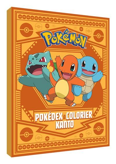 Pokémon - Pokedex à colorier Kanto Édition spéciale anniversaire