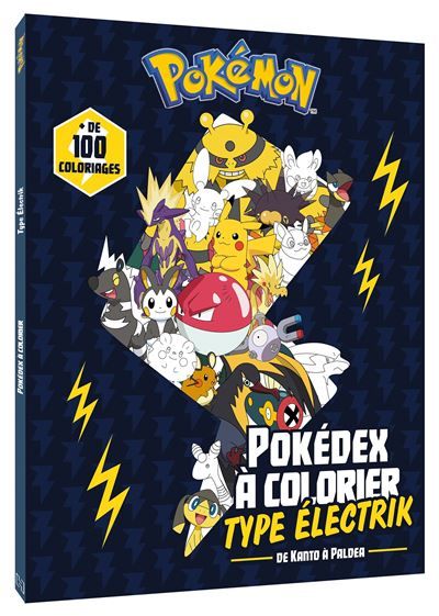 Pokémon - Pokedex à colorier -  Pokémon Électrik