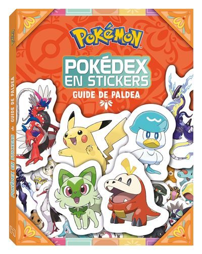Pokémon - Pokédex en stickers Paldea Pokedex en stickers