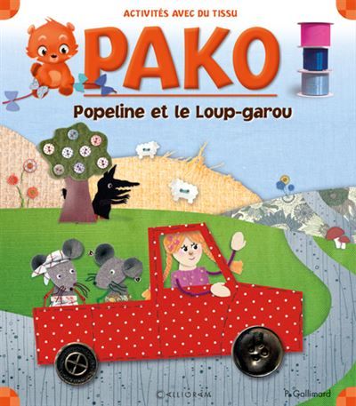Popeline et le loup-garou Activités avec du tissu