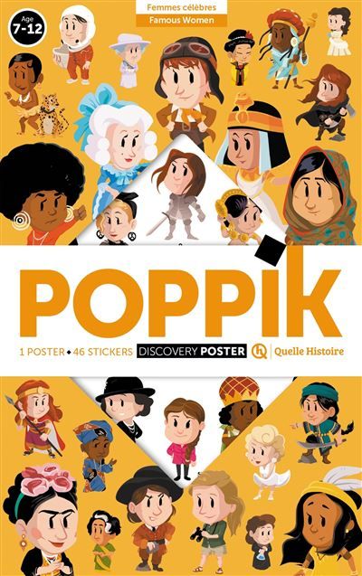 Poppik -100 grandes femmes de l'Histoire poster