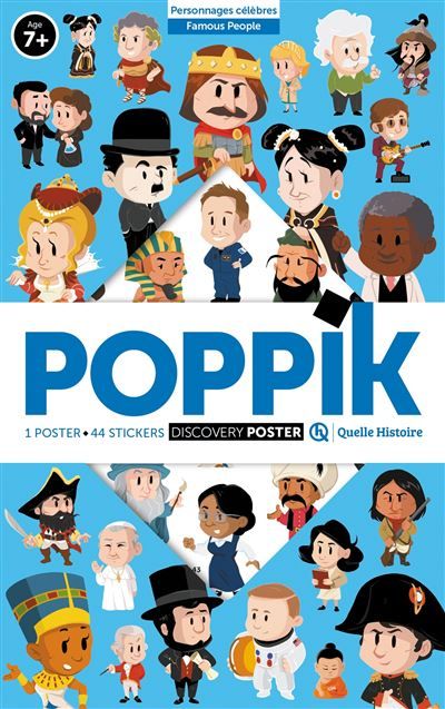 Poppik - 100 grands personnages de l'Histoire poster