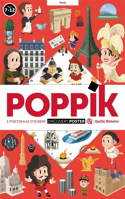 Poppik - Monuments de Paris poster