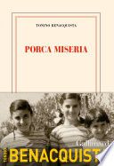 Couverture de Porca miseria par Tonino Benacquista
