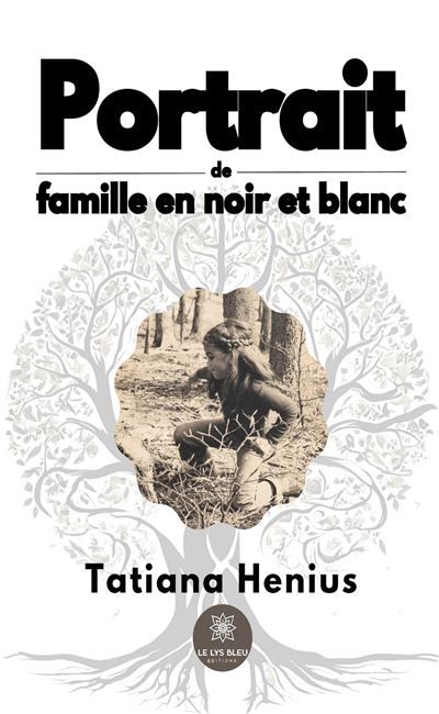 Portrait de famille en noir et blanc