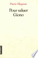 Pour saluer Giono