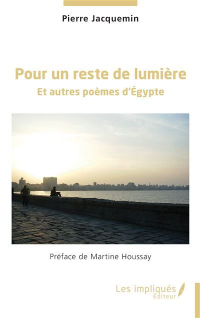 Pour un reste de lumière Et autres poèmes d’Égypte - Martine Houssay