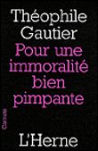Pour une immoralite bien pimpante
