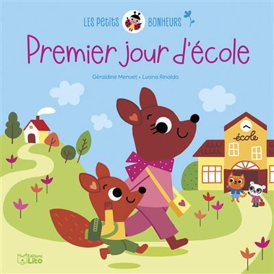 Couverture de Premier jour d'ecole par Géraldine Menuet