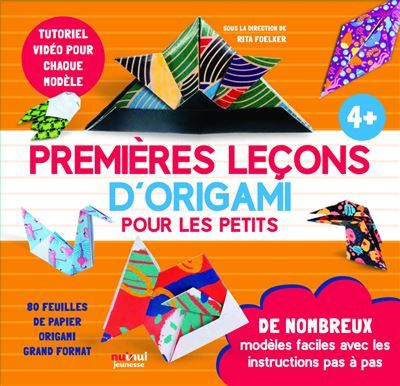 Couverture de Premières leçons d¿origami pour les petits par Rita Foelker