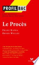 Profil - Kafka, Welles : Le Procès