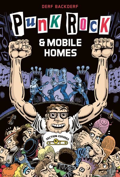 Couverture de Punk Rock et mobile homes par Derf Backderf