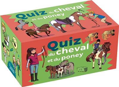 Couverture de Quiz du cheval et du poney par Laure Marandet