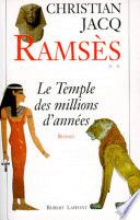 Couverture de Ramsès - Tome 2 Le temple des millions d"années par Christian Jacq