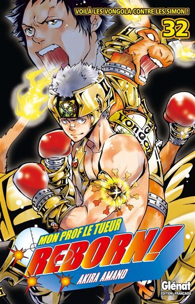 Reborn - Tome 32 Voilà les Vongola contre les Simon !