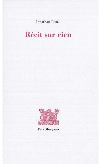 Récit sur rien
