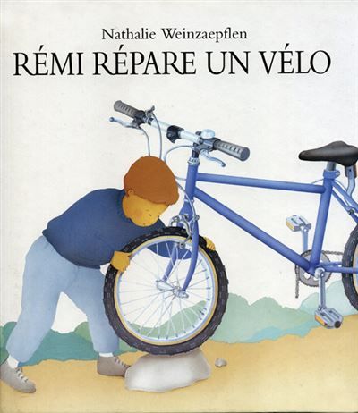 Rémi répare un vélo -