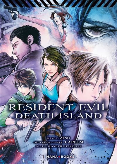 Couverture de Resident Evil: Death Island (ePub) par Zino Zino