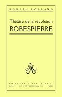Couverture de Robespierre par Romain Rolland