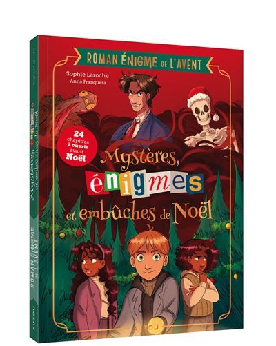 Roman énigme de l'avent - Mystères, énigmes et embûches de Noël - Anna Franquesa