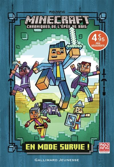 Romans Minecraft - En mode survie ! Chroniques de l'Épée de bois-Prix découverte