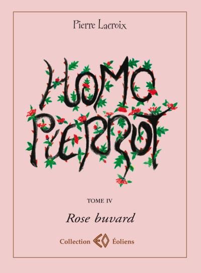 Rose buvard Homo Pierrot