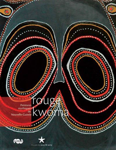 Rouge kwoma Peintures mythiques de Nouvelle-Guinée