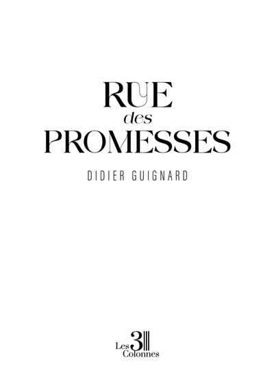 Rue des promesses