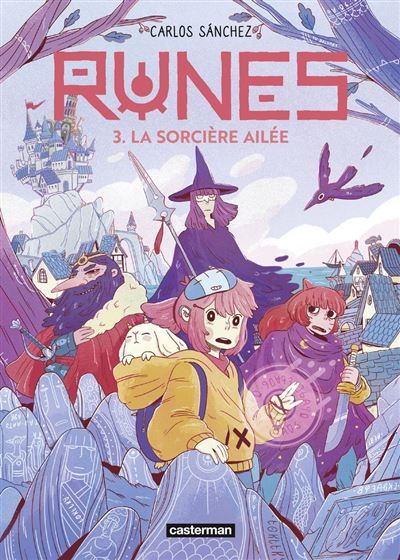 Couverture de Runes (Tome 3) - La sorcière ailée par Carlos Sánchez