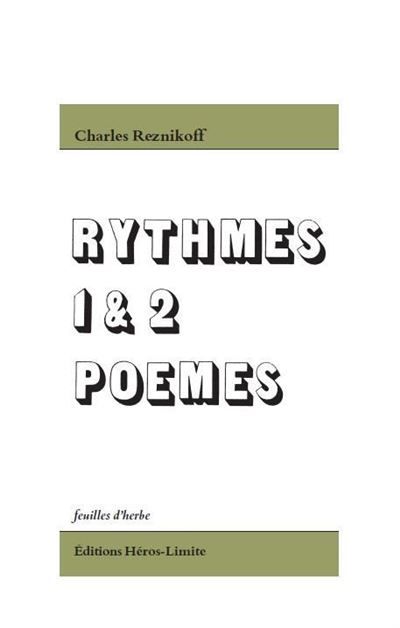 Rythmes I et II, poèmes Poèmes