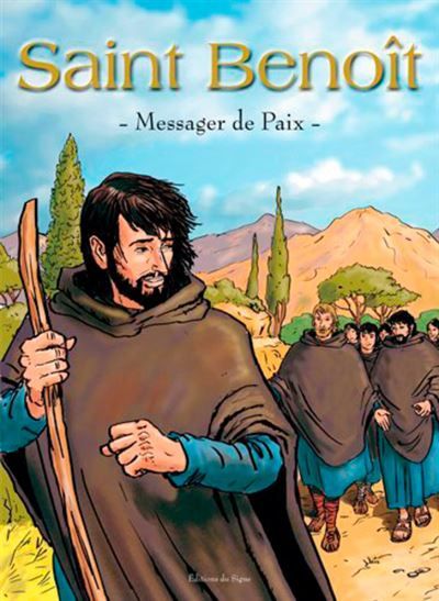 Saint benoit, messager de paix bd
