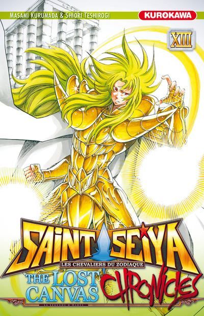 Couverture de Saint Seiya - The Lost Canvas - Chronicles - tome 13 Les Chevaliers du Zodiaque par Masami Kurumada