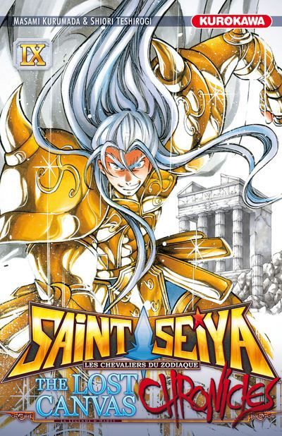 Couverture de Saint Seiya - The Lost Canvas - Chronicles - tome 9 Les Chevaliers du Zodiaque par Masami Kurumada