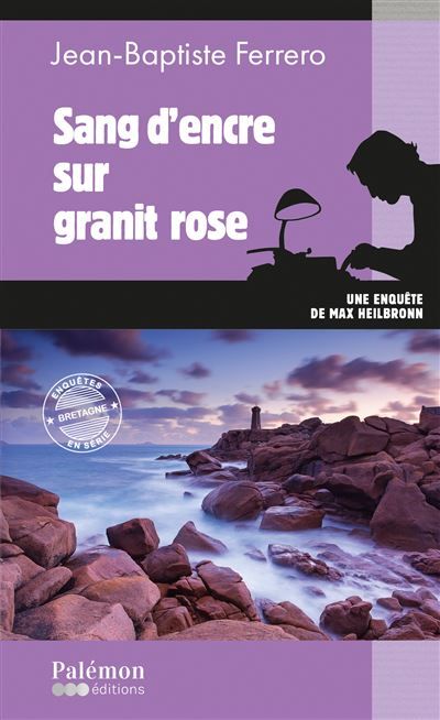 Sang d'encre sur granit rose