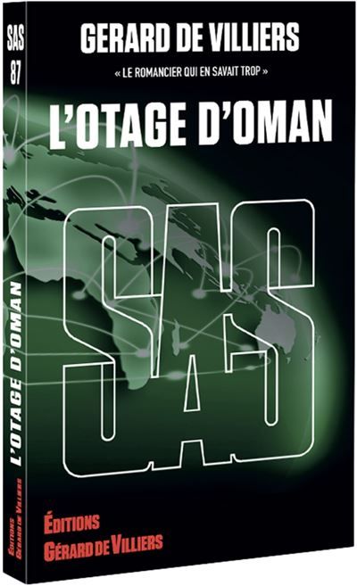 Couverture de SAS 87 L'otage d'Oman par Gérard de Villiers