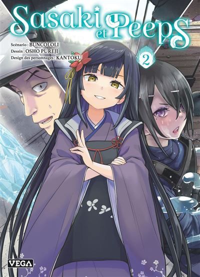 Couverture de Sasaki et Peeps - Tome 2 - Buncololi - VEGA par Buncololi Buncololi