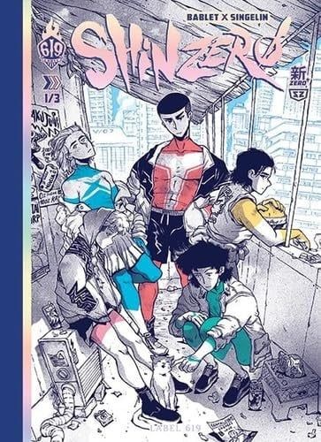 Couverture de Shin Zero Tome 1 par Mathieu Bablet