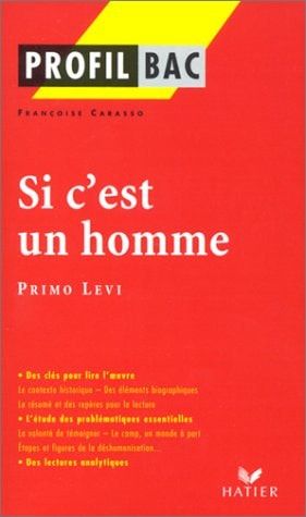 "Si c'est un homme" (1947), Primo Levi