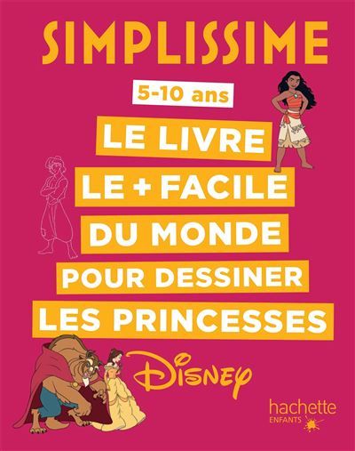 Simplissime pour dessiner les princesses disney