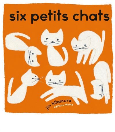Couverture de Six petits chats par Jin Kitamura