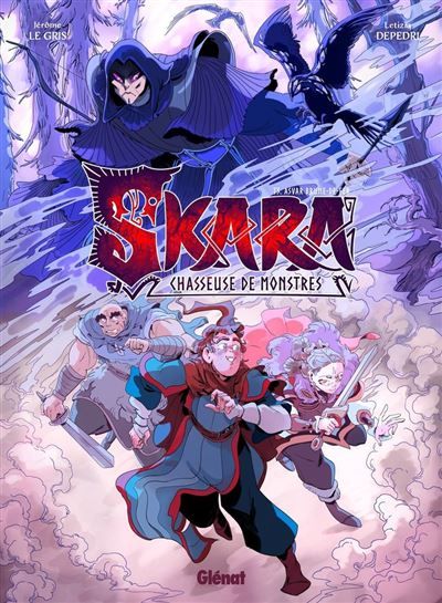 Couverture de Skara, chasseuse de monstres - Tome 03 Asvar Brume-de-Fer par Jérôme Le Gris