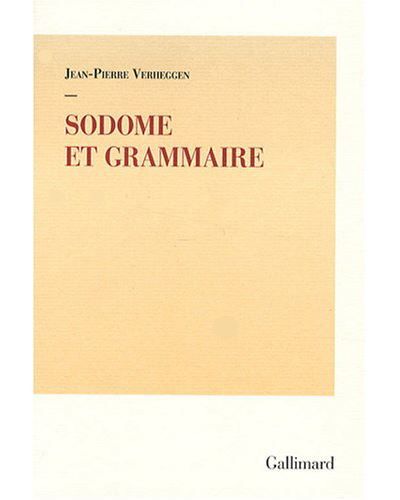 Sodome et grammaire
