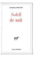 Couverture de Soleil de nuit par Jacques Prévert