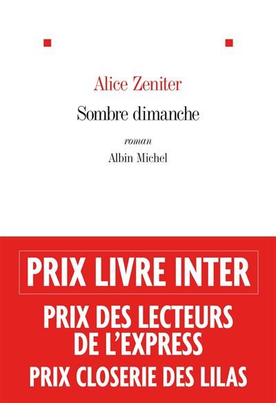 Sombre dimanche Prix du Livre Inter 2013