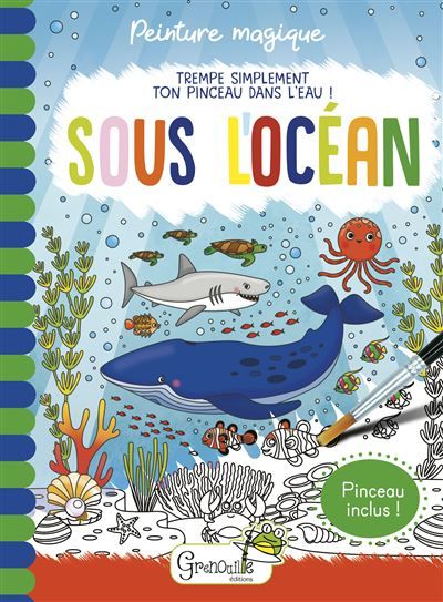 Sous l'océan + pinceau