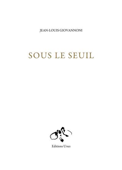 Sous le seuil