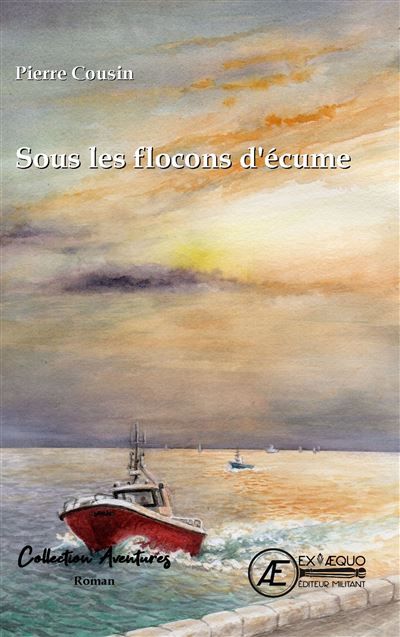 Couverture de Sous les flocons d'écume par Pierre Cousin
