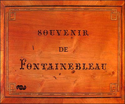 Souvenir de fontainebleau