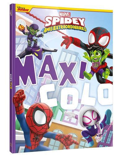 SPIDEY ET SES AMIS EXTRAORDINAIRES - Maxi Colo - MARVEL