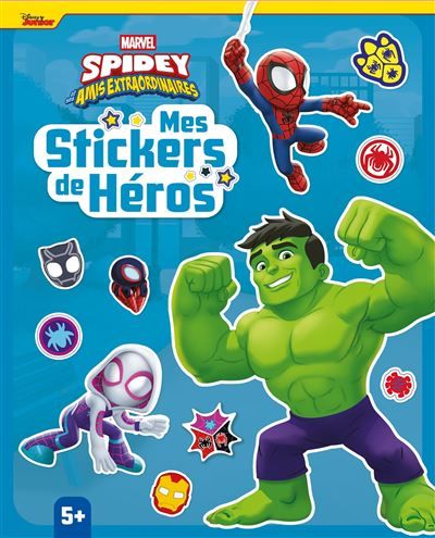 SPIDEY ET SES AMIS EXTRAORDINAIRES - Mes Stickers de héros - MARVEL